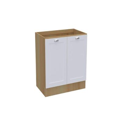 Balcão de Cozinha Denver 2 Portas MDP 79.8cm Branco Ditália Móveis