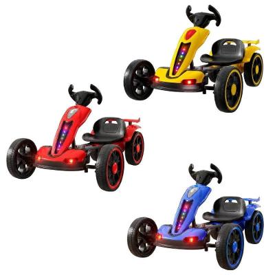 Mini Kart Elétrico GO Infantil 6V Controle Remoto Vermelho Bang Toys