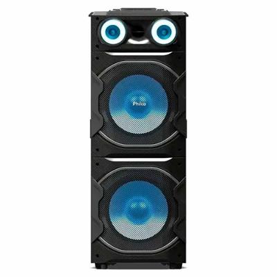 Caixa de Som Amplificada Philco PCX26000 2600W 2 Woofers + 1 Tweeter Bluetooth 5.3