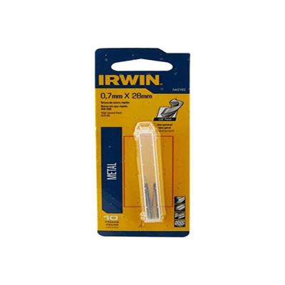 Broca para Metal Aço Rápido IW1234 4mm X 75mm Carboneto de Tungstênio Irwin