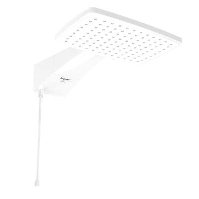 Chuveiro Eletrônico Polo 5000W de Parede 10 Temperaturas Branco Zagonel 220V