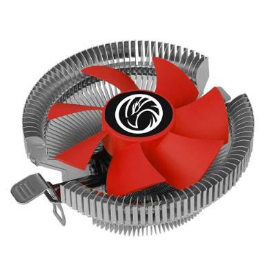 Cooler para Processador Intel e AMD 65W 2200 RPM Prata e Vermelho