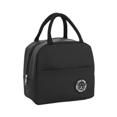 Kit 03 Bolsas Pretas de Tecido Laminado para Marmita Lanches Bebidas