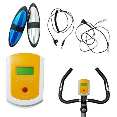 Painel Visor LCD Sensor Cardíaco Bicicleta Spinning Branco Leva Pro Pet