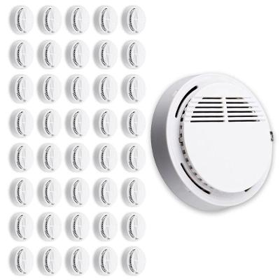 Kit 40 Detectores de Fumaça BSL3710 Sensor Fotoelétrico 85DB Branco Compre Desejos