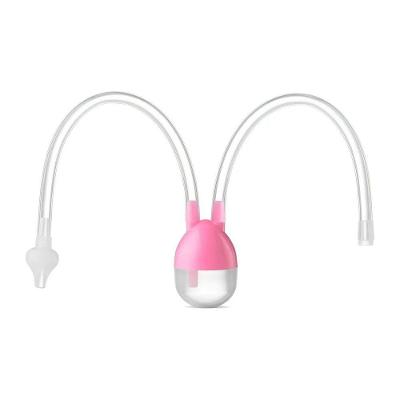 Aspirador Nasal Infantil de Sucção 2 Bicos Filtro sem BPA Rosa Unik