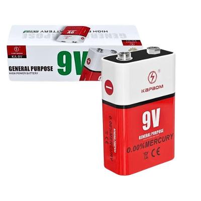 Bateria Kapbom Ka-9V General Purpose de Longa Duracao para Equipamentos Eletronicos
