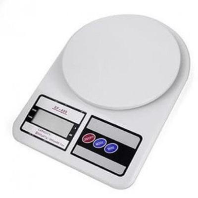 Balança Digital de Precisão 10KG Tara Visor LCD Branca Altomex