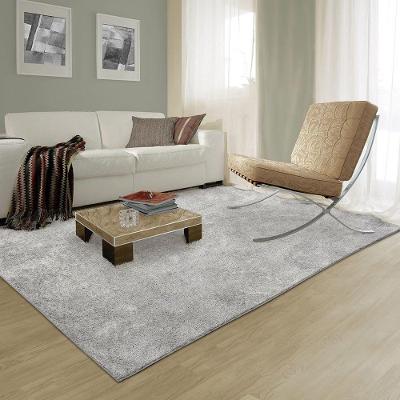 Tapete Foffo Platina G57 Retangular 200CM X 300CM Poliéster Cinza Tapetes São Carlos