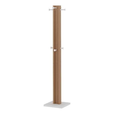 Cabideiro AZ1018 MDP 38cm Amêndoa e Branco Gran Belo