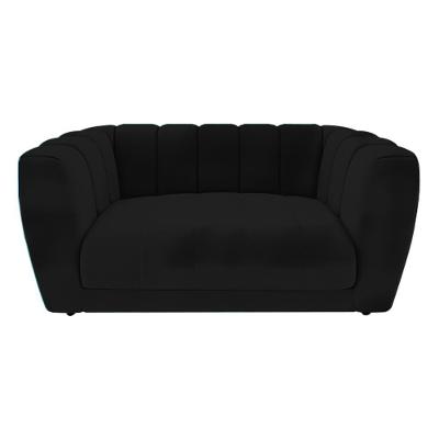 Poltrona Caminha para Pet Gran Belo Scooby Veludo Preto G45 80x52x33cm
