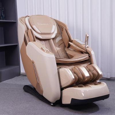Poltrona de Massagem 3D Stark Reclinável Couro Sintético Bivolt Bege Gran Belo