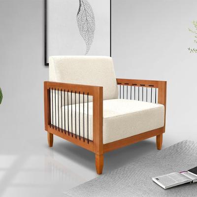 Poltrona Manila G63 Linho Off White Corda Náutica Madeira Maciça Gran Belo