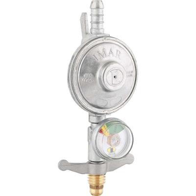Regulador de Gás Blindado com Manômetro 1 Kg-h Botijões 13 kg 0728-06 Imar