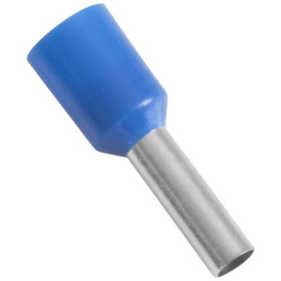 Terminais de Conexão Tubulares Cobre Estanhado 2,5MM2 X 8 Azul 100 Peças Tramontina
