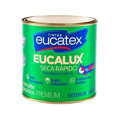 Tinta Esmalte Sintético Eucalux Alto Brilho Marrom 225ML Eucatex