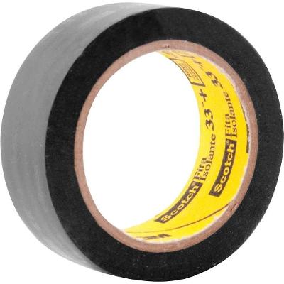 Fita Isolante Scotch 33+ 19MM X 5M Resistente Umidade e UV Preta