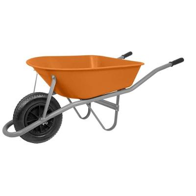 Carrinho de Mão Caçamba Plástica 55L Pneu com Câmara Tramontina
