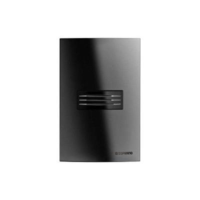 Cigarra Elétrica Linha Brava 4x2 Sinalização Bivolt Branca Soprano