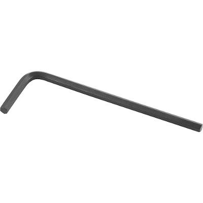 Chave Allen 2,5mm Tipo l Série Curta Aço Cromo Vanádio Preto Vonder