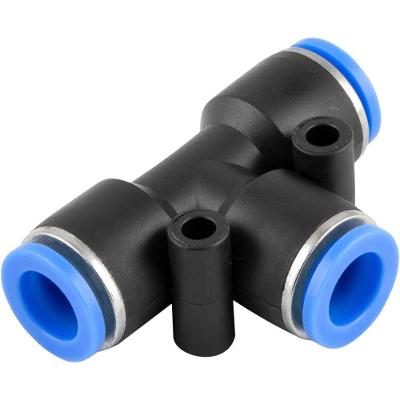 Conexão Tipo T Engate Rápido Tubos PU Ar Comprimido 10MM Vonder