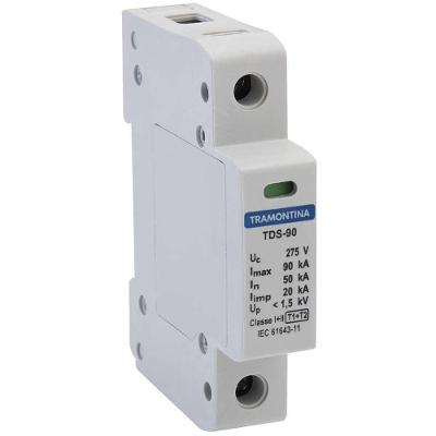 Dispositivo de Proteção Contra Surtos Monopolar 90KA 275V Branco Tramontina