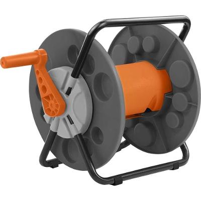 Enrolador para Mangueira Tramontina 78594000 55M 1-2 Laranja e Preto