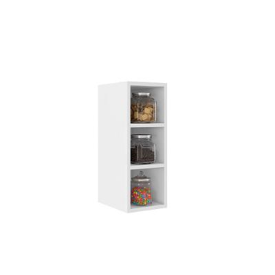 Nicho Adega Hazy G96 2 Prateleiras MDP-BP 20CM Branco Gran Belo
