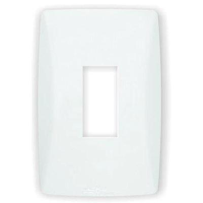 Espelho 4x2 1 Módulo Vertical Linha Petra Elegante Mec Tronic