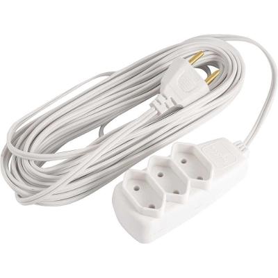 Extensão Elétrica Sort 1532 10M 3 Tomadas Creme Daneva