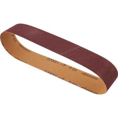 Lixa em Cinta 50MM X 686MM g 80 Costado de Pano 5 Peças Vonder