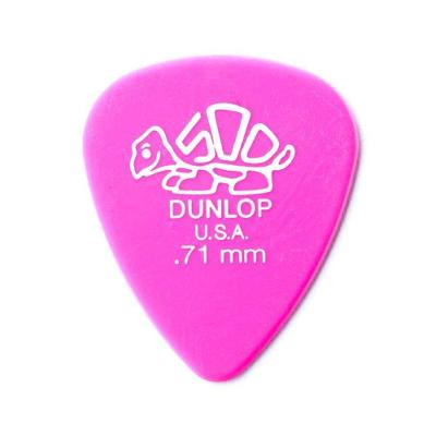 Palheta Delrin 500 0,71mm Pacote com 6 Unidades 41R.71 Dunlop