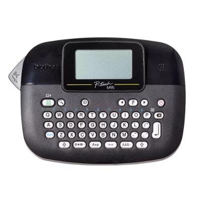 Rotulador Eletrônico Portátil PT-M95BK Display LCD Preto Brother