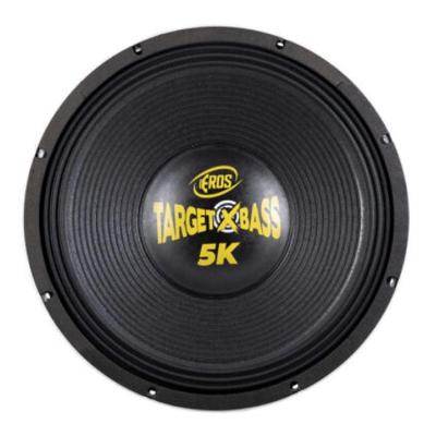 Subwoofer Eros Target Xbass 5k 2500W RMS 4 Ohms Branco