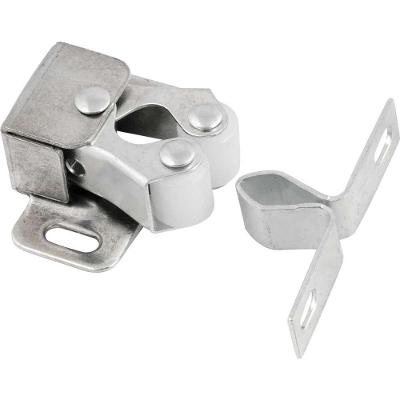 Fecho para Móveis Vonder com Rolete Aço Carbono Zincado 2 Unidades Branco
