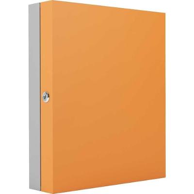 Armário Claviculário 40010 48 Chaves 1 Porta Aço 31.5CM Cinza Presto
