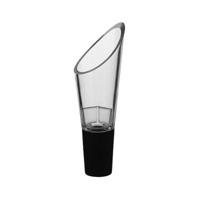 Decantador Bico Aerador Dosador para Vinho Plástico Transparente GXM