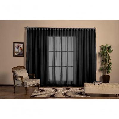 Cortina Voil Trilho Suíço 2,80x2,30M Poliéster Branco Ludatex