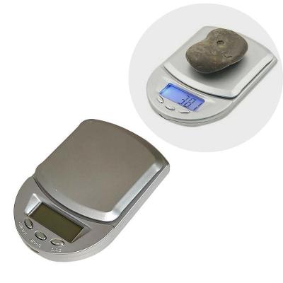 Balança Digital GXM Mini 500g Precisão 0,001g Prata