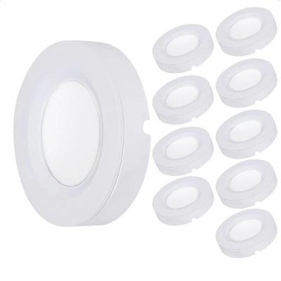 Kit 10 Spots LED Álamo para Móvel 2W 3000K Amarelo Quente Bivolt Taschibra