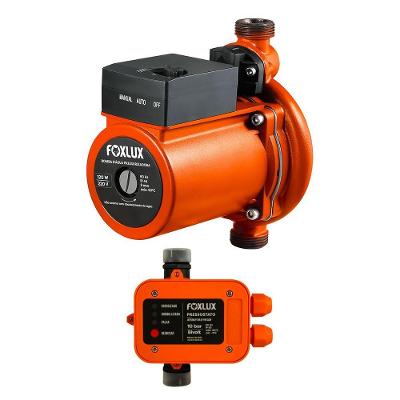 Bomba Pressurizadora com Pressostato 120W 220V Compacta Foxlux