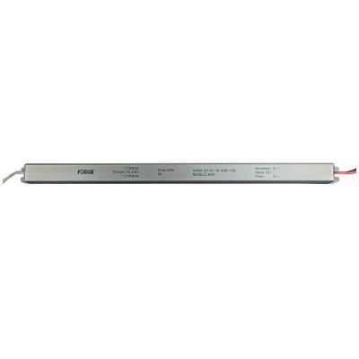 Driver Slim Fita LED 60W 12V 5A Bivolt Proteção Sobrecarga Foxlux