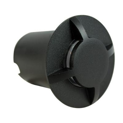 Spot LED Balizador 1,5W 3000K IP67 Preto 2 Fachos Foxlux