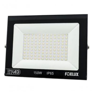 Refletor LED Driver Embutido 150W 6500K Bivolt IP65 Branco Foxlux
