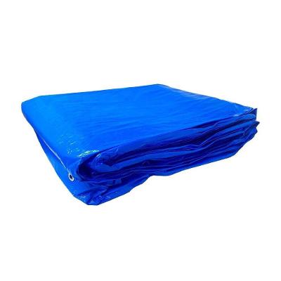 Lona de Polietileno 7x5m Proteção Contra Chuva e Umidade Azul Famastil