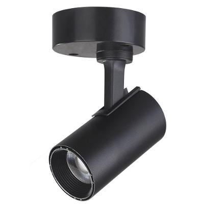 Spot LED Direcionável Sobrepor Bivolt 7W 6500K Ângulo 38 graus  Preto Foxlux