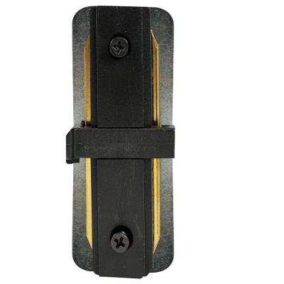 Junção Linear para Trilho Eletrificado Spots LED Preto Foxlux