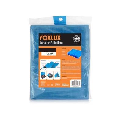 Lona de Polietileno 6x6m Impermeável Ilhoses Metálicos Famastil
