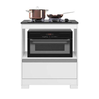 Balcão para Cooktop NT3110 1 Porta MDP 75.4CM Branco Notável Móveis