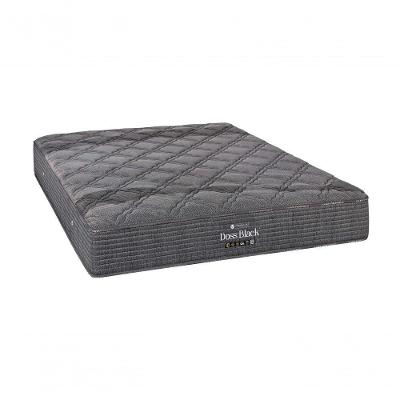 Colchão Queen Molas Ensacadas Pillow Top Doss 158x198x30CM Preto